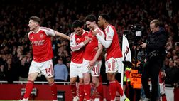 Eze-Rice, Arsenal ai quarti contro lo Sporting. Avanti PSG e Real, fuori Chelsea e City