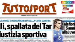 PRIMA PAGINA TUTTOSPORT OGGI: “Fagioli sì, Ricci no. La lista dei 26″