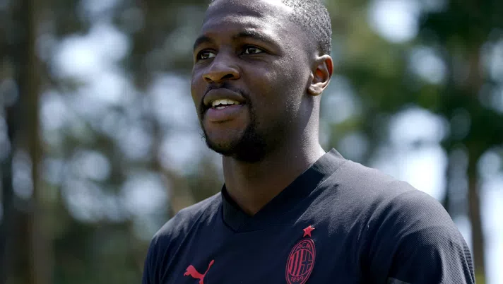 Fodé Ballo-Touré AC Milan allenamento Milanello
