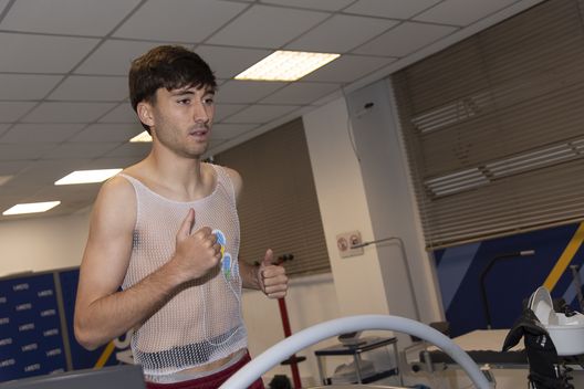 TURIN, ITALY - JANUARY 19: Rafael Obrador of Torino FC seen after signing for the club, at Stadio Olimpico Grande Torino on January 19, 2026 in Turin, Italy. (Photo by Stefano Guidi - Torino FC/Torino FC 1906 via Getty Images)
