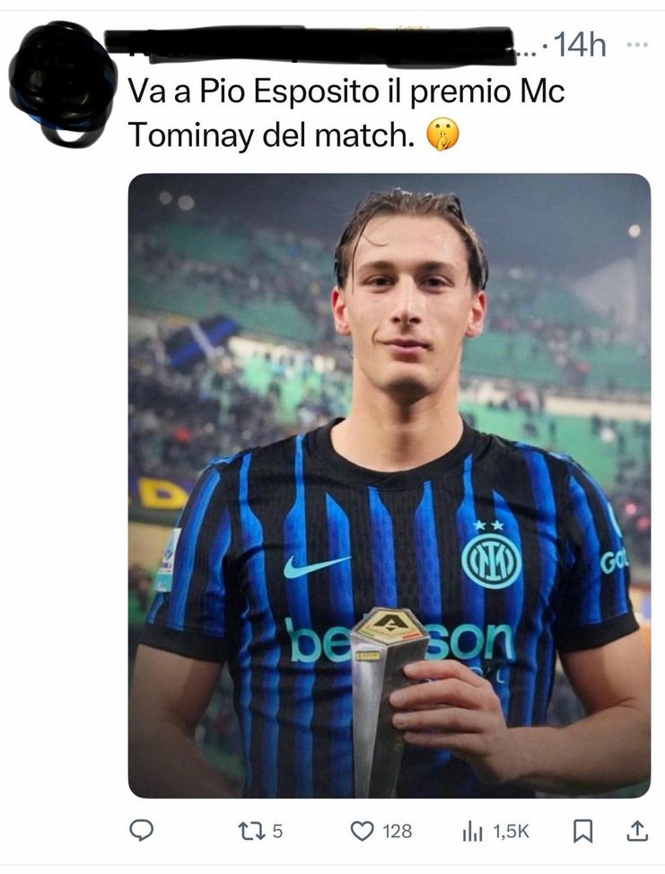 Anna Trieste e il tweet di sfottò all’Inter dopo il pareggio con il Napoli: “Un boomerang”- immagine 3