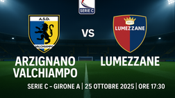 Arzignano-Lumezzane in diretta streaming gratis: dove vedere la partita