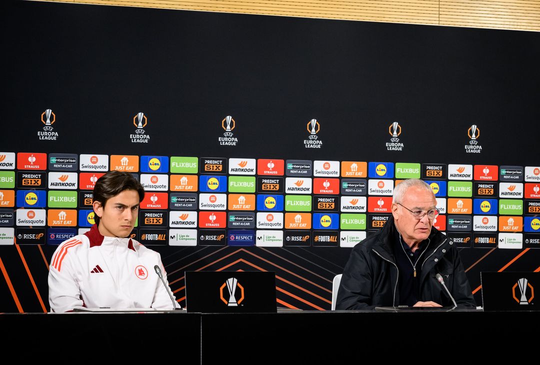 Athletic-Roma, la conferenza stampa di Ranieri e Dybala – FOTO GALLERY- immagine 1