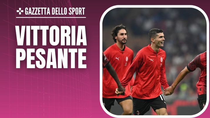 Christian Pulisic AC Milan Milan-Lazio 2-0 Serie A 2023-2024