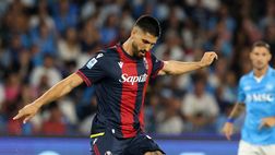 Bologna, stop per Erlic: è uscito per infortunio nel primo tempo contro il Milan