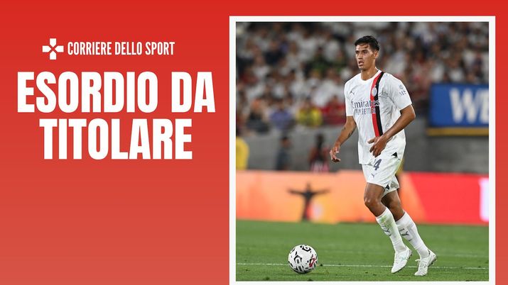 Tijjani Reijnders AC Milan amichevole Real Madrid-Milan 3-2 precampionato 2023-2024