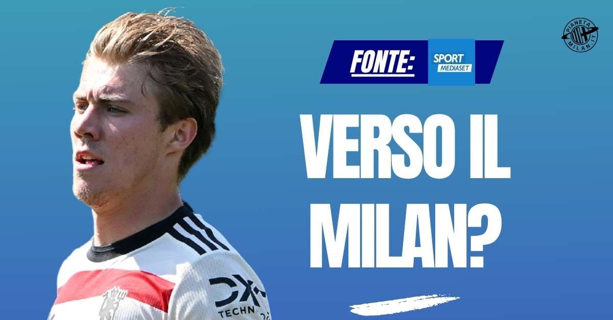 Calciomercato Milan, Hojlund si avvicina? Ecco il segnale che fa sperare