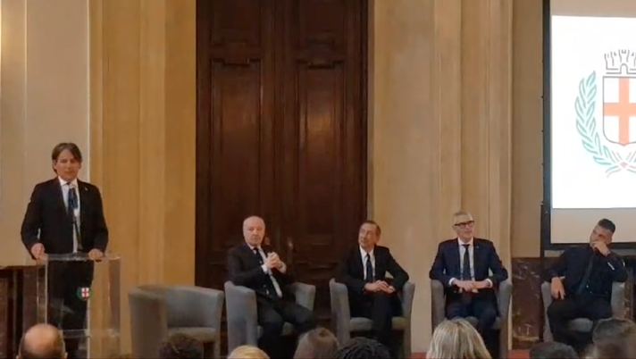 Ambrogino d’Oro, Inzaghi: “Un grandissimo onore. Ringrazio i tifosi nerazzurri. Forza Inter” - immagine 1