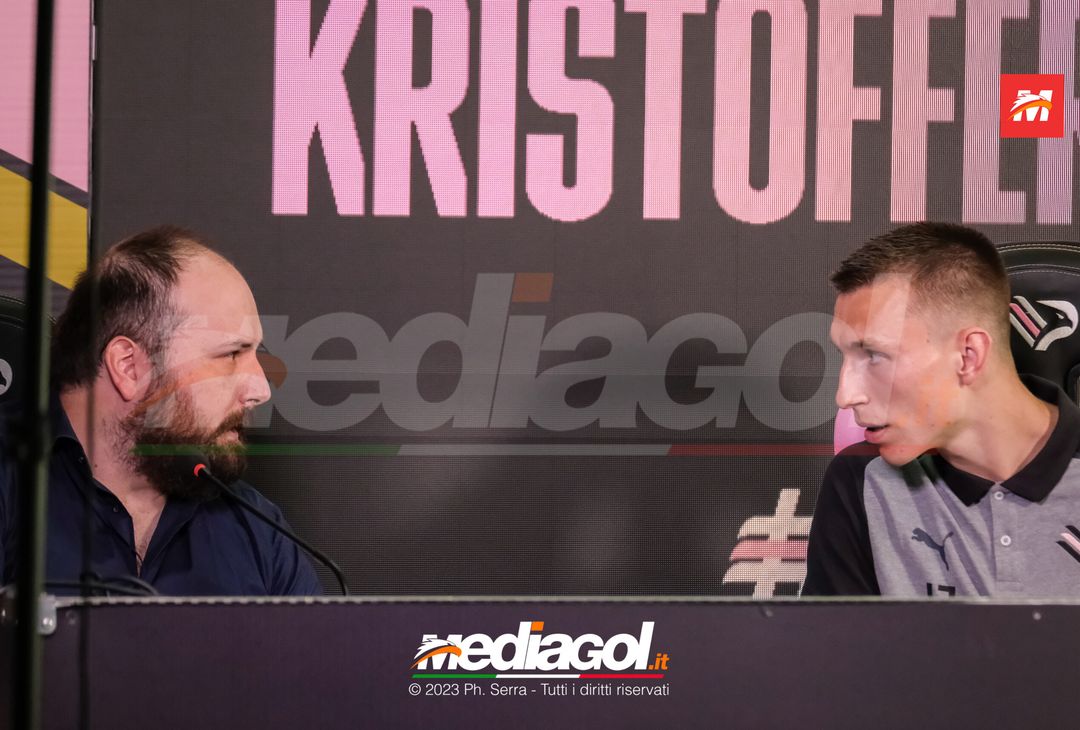 FOTO PALERMO, presentato di Kristoffer Lund Hansen in conferenza stampa (GALLERY) - immagine 29