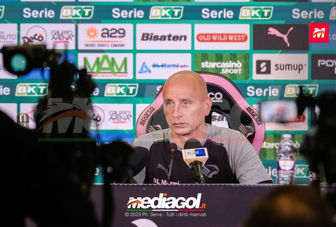 FOTO PALERMO, verso il Parma: la conferenza stampa di Eugenio Corini (GALLERY) - immagine 5