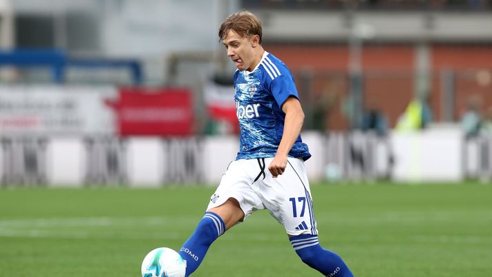 COMO, ITALY - AUGUST 24: Jesus Rodriguez of Como 1907 in action during the Serie A match between Como 1907 and SS Lazio at Giuseppe Sinigaglia Stadium on August 24, 2025 in Como, Italy. (Photo by Marco Luzzani/Getty Images) como