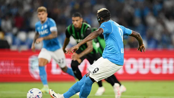 VIDEO Napoli-Sassuolo, gli highlights: decidono Osimhen e Di Lorenzo - immagine 1