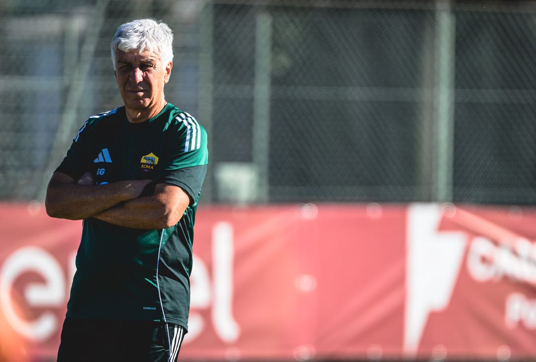 Trigoria, la seduta di allenamento sotto gli occhi di Friedkin – FOTO GALLERY - immagine 7