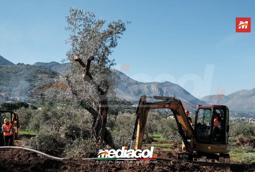 FOTO Centro sportivo, iniziano i lavori a Torretta (GALLERY) - immagine 61