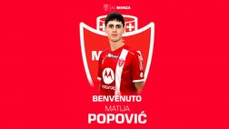 FOTO Dopo lo zerbino per Zerbin continua l’ironia social del Monza anche per Popovic