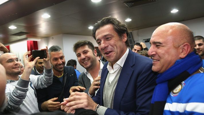 PALERMO, ITALY - OCTOBER 23: Nicola Berti of Inter attends at meeting between FC Internazionale Milano players and fans at Astoria Hotel on October 23, 2015 in Palermo, Italy. (Photo by Maurizio Lagana - Inter/FC Internazionale via Getty Images) Nicola Berti: “Quella volta che io e Baggio ci imbucammo a un concerto di Vasco” - immagine 1