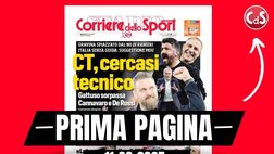Prima pagina Corriere dello Sport: “CT Italia, Gattuso sorpassa tutti”