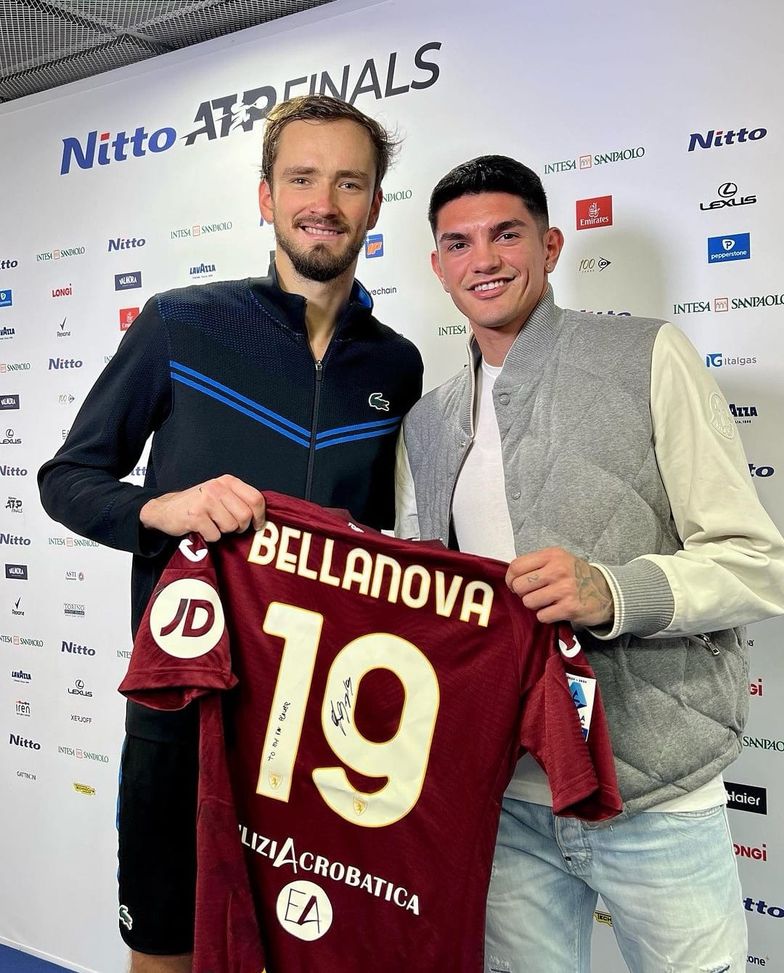 Ricci, Bellanova e Gemello hanno assistito alle ATP Finals di Torino- immagine 3