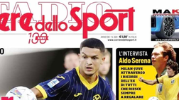 PRIMA PAGINA CORRIERE DELLO SPORT OGGI: “Inter sul nuovo Calha”