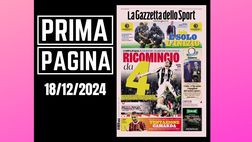 Prima pagina Gazzetta dello Sport: “Verona-Milan, tentazione Camarda”
