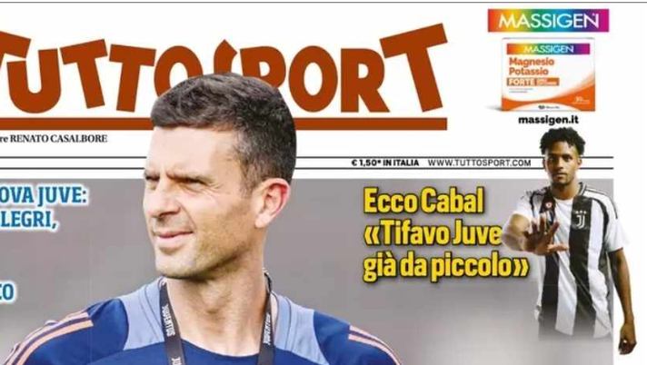 PRIMA PAGINA TUTTOSPORT OGGI: “Motta lancia la nuova Juve. Devo vincere? È bellissimo” PRIMA PAGINA TUTTOSPORT OGGI: “Motta lancia la nuova Juve. Devo vincere? È bellissimo” - immagine 1