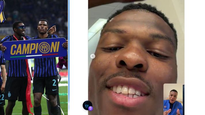 Thuram fa da tramite: video chiamata Dumfries-Mbappé nel ritiro della Francia Thuram fa da tramite: video chiamata Dumfries-Mbappé nel ritiro della Francia - immagine 1