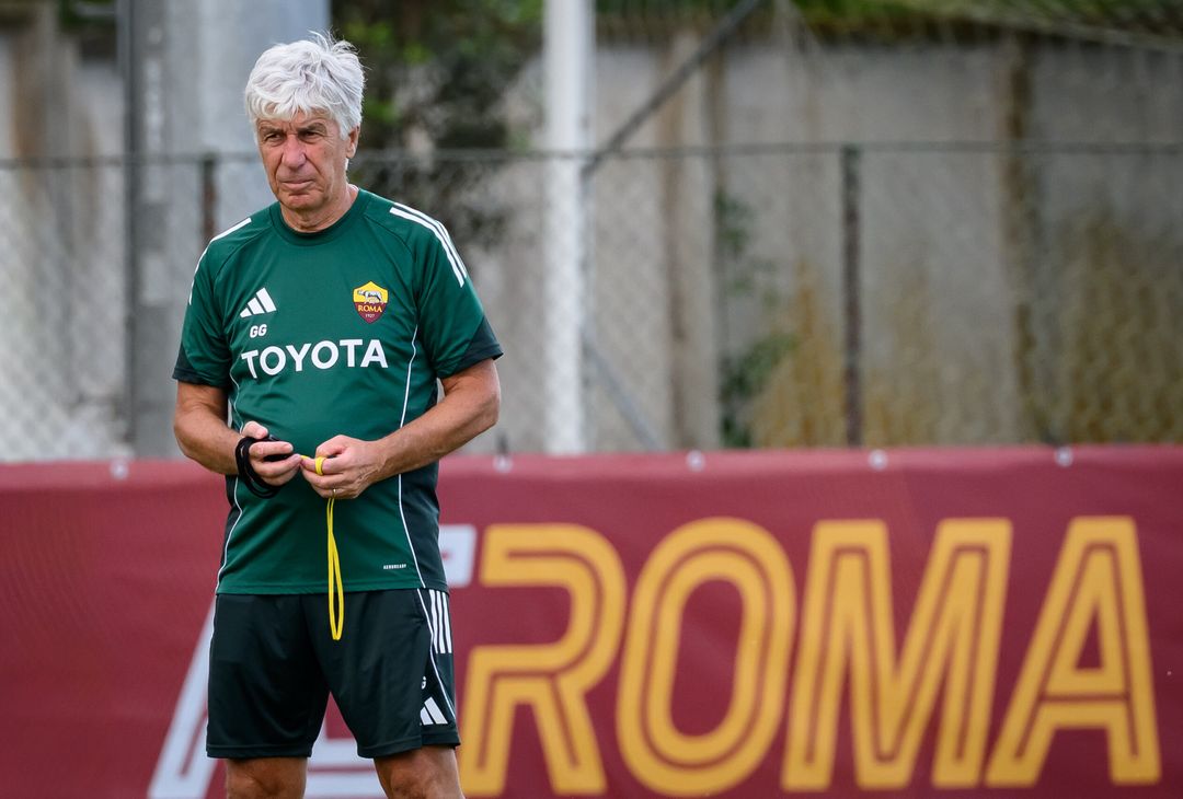 Trigoria, la rifinitura alla vigilia di Roma-Lille – FOTO GALLERY - immagine 11