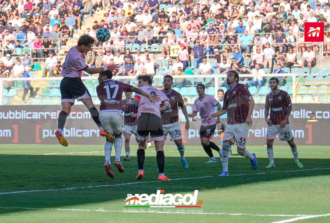 FOTO, Palermo-Salernitana 0-1 8a giornata Serie B 2024/25 - immagine 12