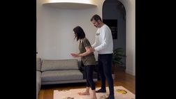 VIDEO / Stramaccioni e la moglie alle prese con uno dei trend del momento