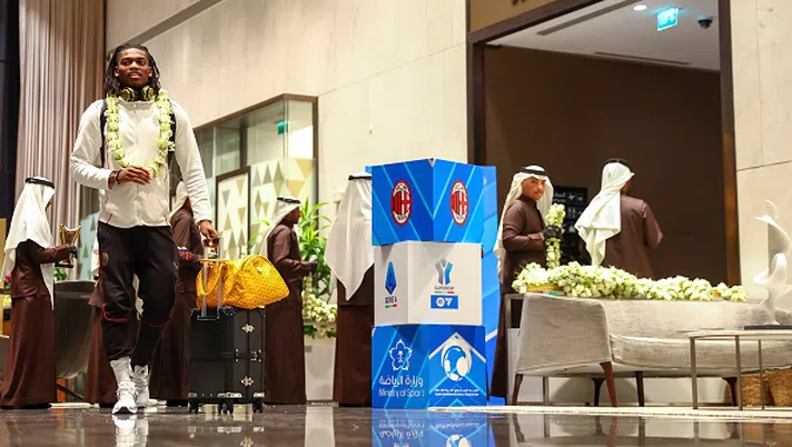 Il Milan in Arabia Saudita: tutte le foto - immagine 1
