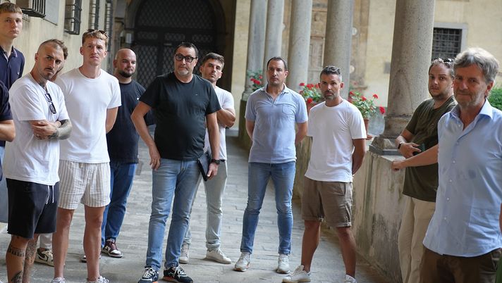 Padova, la benedizione del Santo prima della partenza per il ritiro - immagine 1