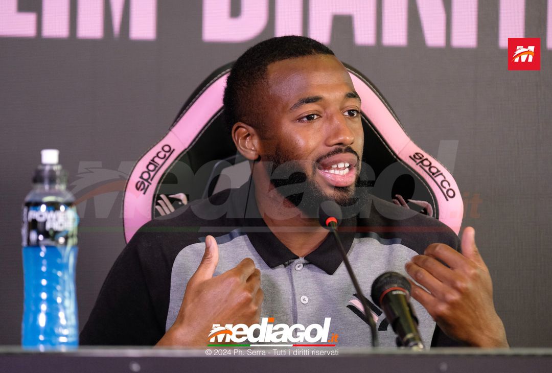 FOTO PALERMO, Salim Diakité presentato in conferenza stampa (GALLERY) - immagine 20