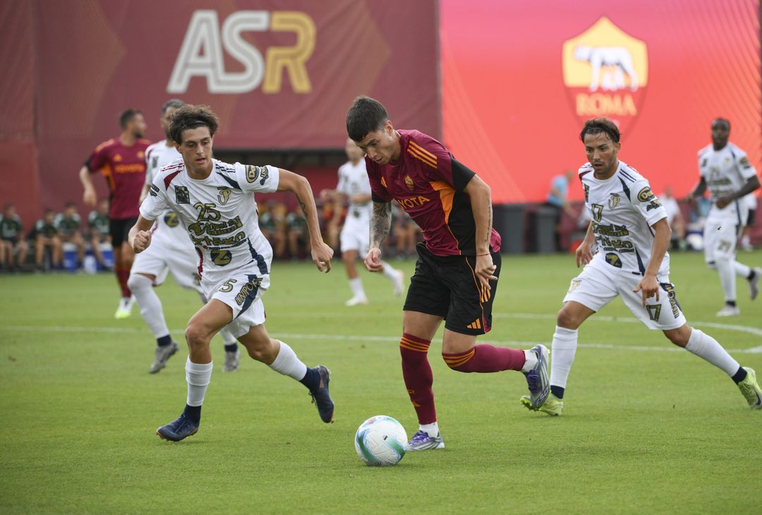 Roma, le immagini dell’amichevole contro l’UniPomezia – FOTO GALLERY - immagine 2