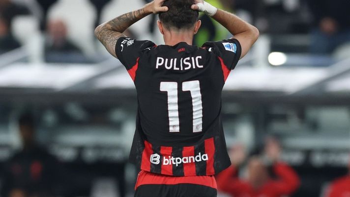Christian Pulisic (qui in Juventus-Milan) | Getty Images Pedullà: 'Il pareggio lascia rimpianti enormi al Milan, si è divorato tre occasioni colossali'