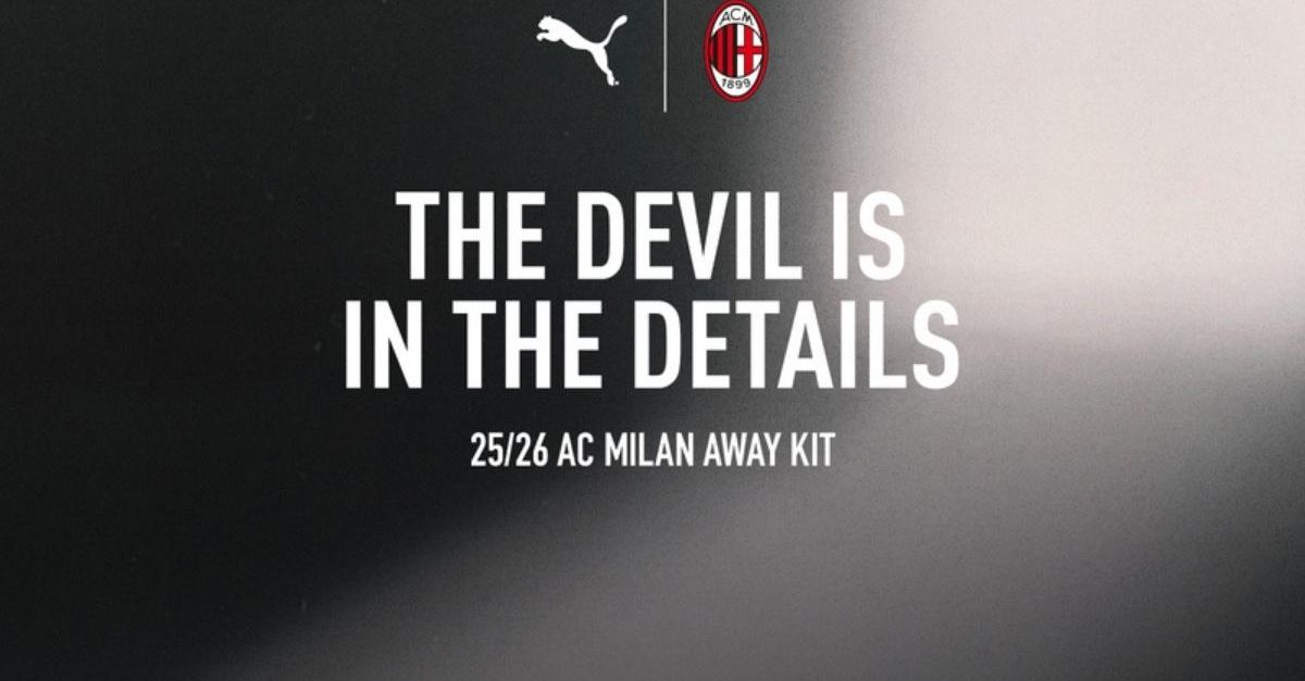 nuova seconda maglia milan 2025 2026 disponibile in pre order le info