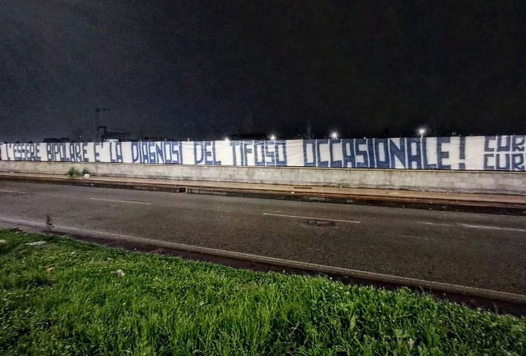 GALLERY Curva A e B contro il tifo occasionale: “La stampa ti fomenta, solo disprezzo” - immagine 2