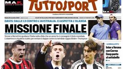 PRIMA PAGINA TUTTOSPORT OGGI: “Milan e Vlahovic, Motta alza il tiro”