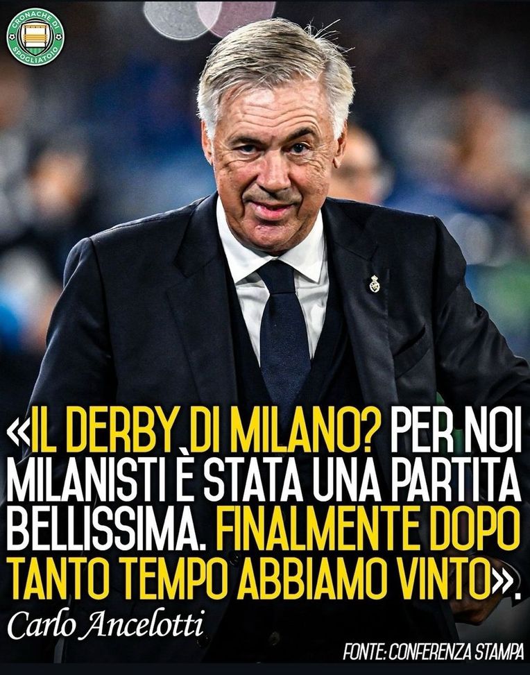 Passano gli anni, ma quando parla di Milan usa sempre il “Noi”: lui è Carlo Ancelotti…- immagine 2