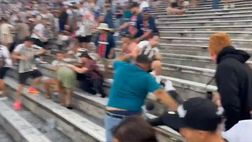 Mondiale per Club, violenta rissa tra tifosi del PSG e Botafogo allo stadio: il video