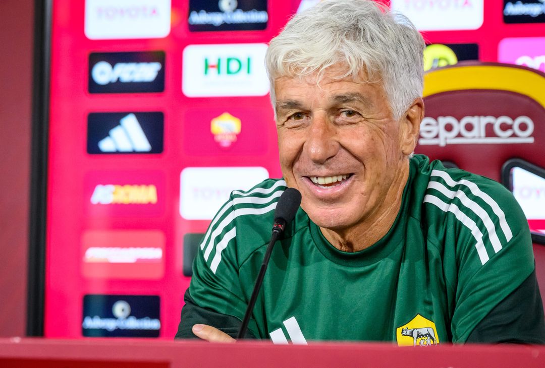 Pisa-Roma, la conferenza stampa di Gian Piero Gasperini – FOTO GALLERY - immagine 6