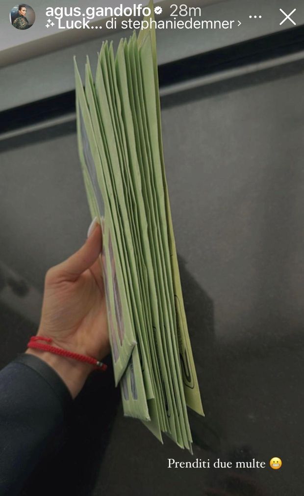 Ahia, il rapporto complicato di lady Lautaro Martinez con i vigili di Milano in un post- immagine 3