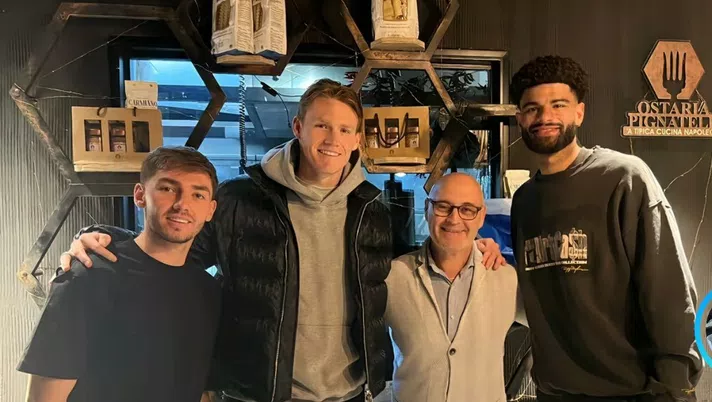 gilmour mctominay billing napoli