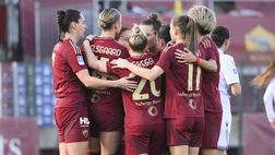 Femminile, Roma-Sampdoria 4-0: poker delle giallorosse al Tre Fontane