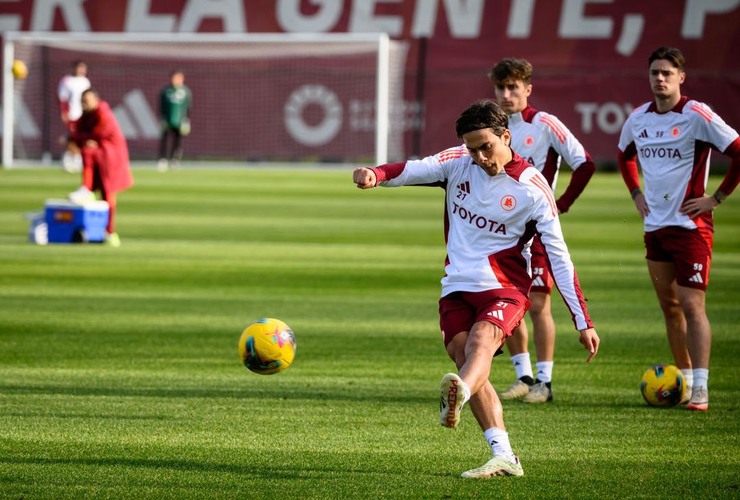 Roma, secondo allenamento dell’anno: Dovbyk torna in gruppo – FOTO GALLERY - immagine 51