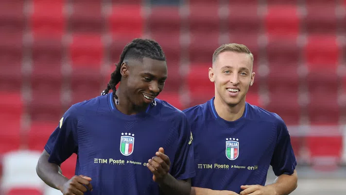 Italia, Kean da valutare per una lombalgia: Spalletti convoca Lucca - immagine 1