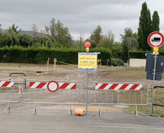 FOTO VN – Il parcheggio del Viola Park chiuso per le recenti piogge- immagine 4