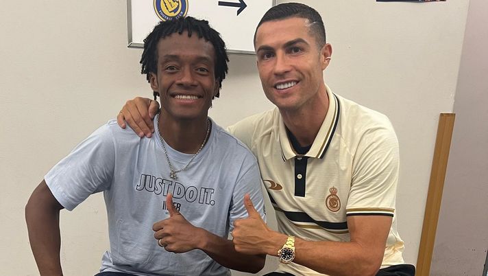 Cuadrado: “Primi minuti con la maglia dell’Inter, sensazioni buone”. E poi saluta CR7 - immagine 1