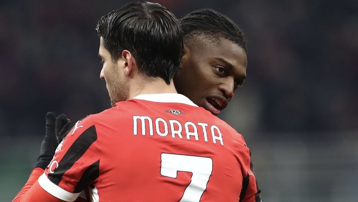 Morata Leao AC Milan Milan-Cagliari 1-1 Serie A 2024-2025