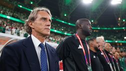 Mancini, brutto gesto: litiga con i tifosi sauditi dopo il pari con il Bahrain