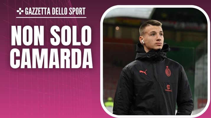 Francesco Camarda AC Milan Milan-Fiorentina 1-0 Serie A 2023-2024